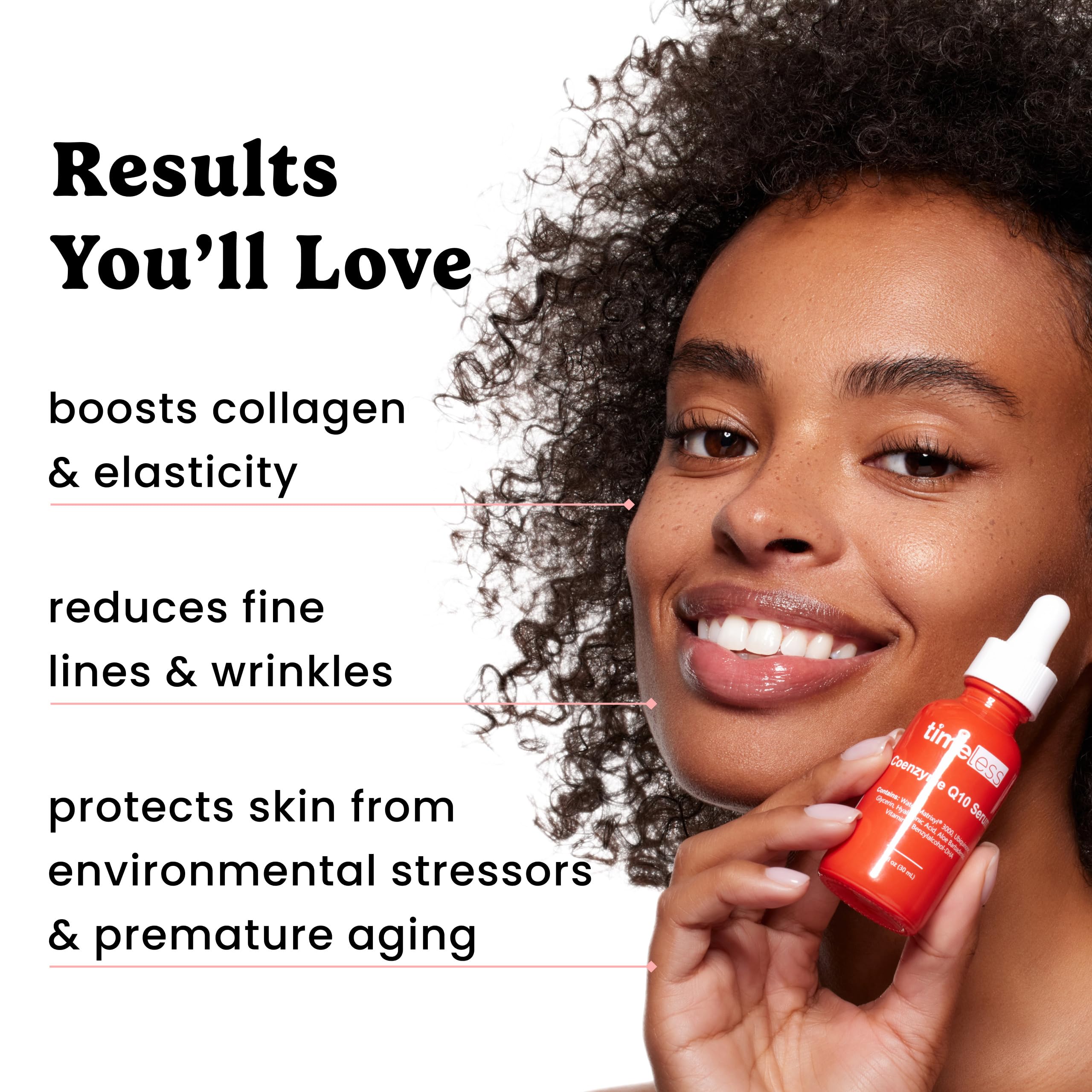 Timeless Skin Care Coenzyme Q10 Serum : texture soyeuse et hydratation durable