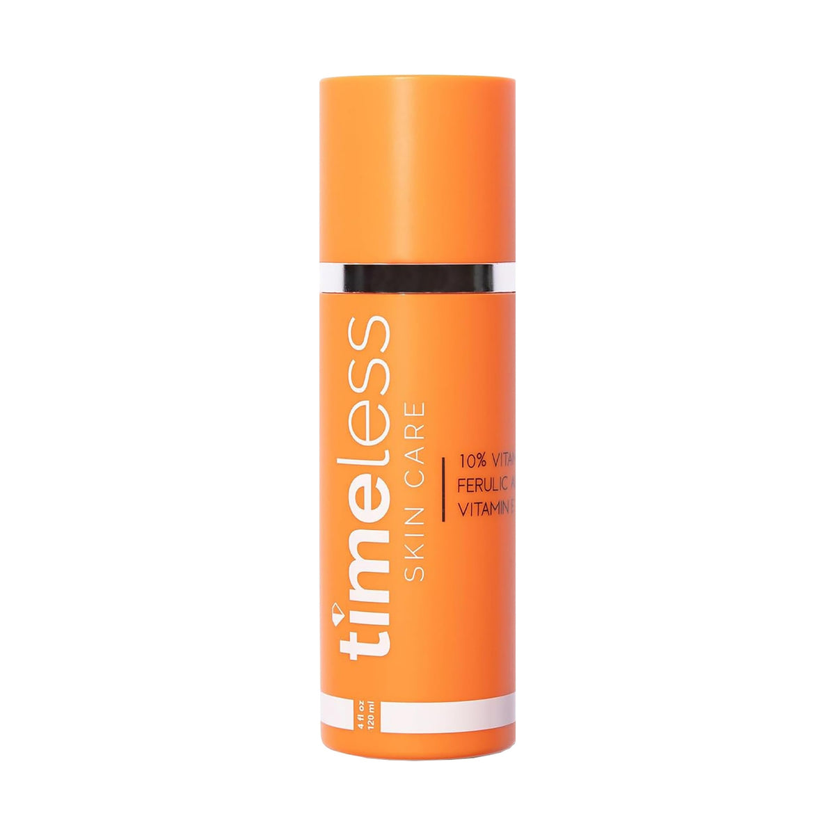 Timeless Skin Care Sérum vitamine C, flacon-pompe, éclaircissement potentiel pour le teint.