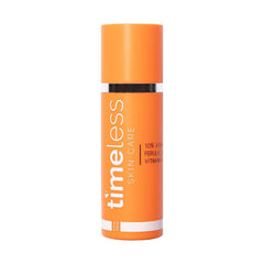 Timeless Skin Care Sérum vitamine C, flacon-pompe, éclaircissement potentiel pour le teint.