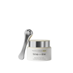 Crème Timeline yeux, application légère et hydratante pour le contour.