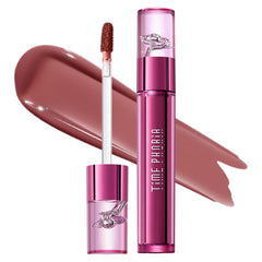 Timephoria Altera teinte-levres Hush, flacon nude-rose, hydratation légère pour lèvres confortables.