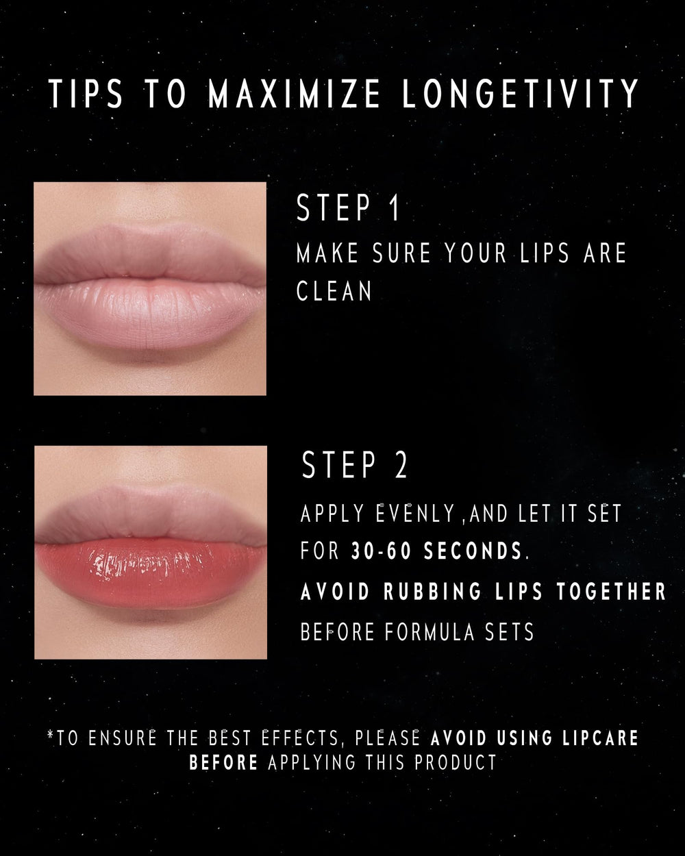 TIMEPHORIA Stellar Dust Lip Stain Lynn – Nuances disponibles pour tous les looks