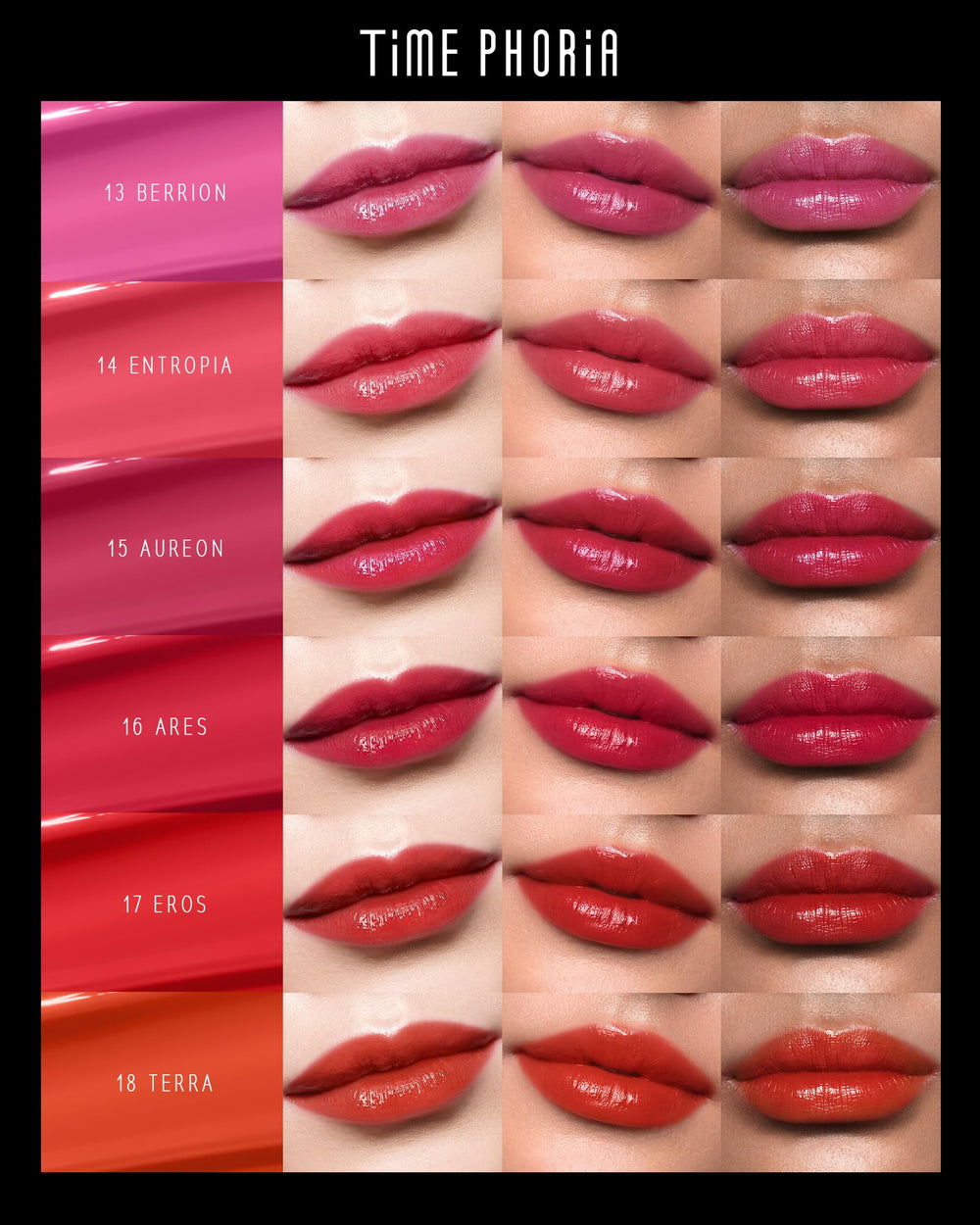 TIMEPHORIA Stellar Dust Lip Stain Lynn – Pigment intense pour une couleur vive en une couche