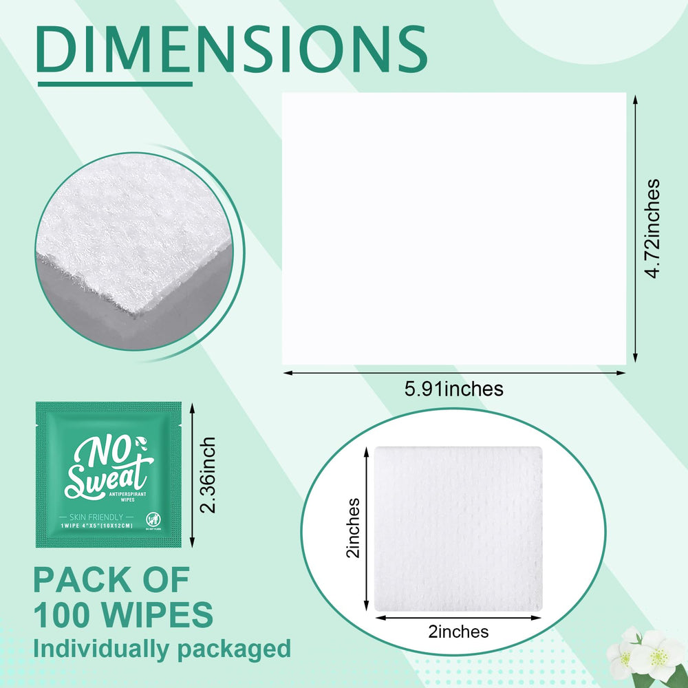Lingettes antitranspirantes Timgle format portable pour trajets et sport.