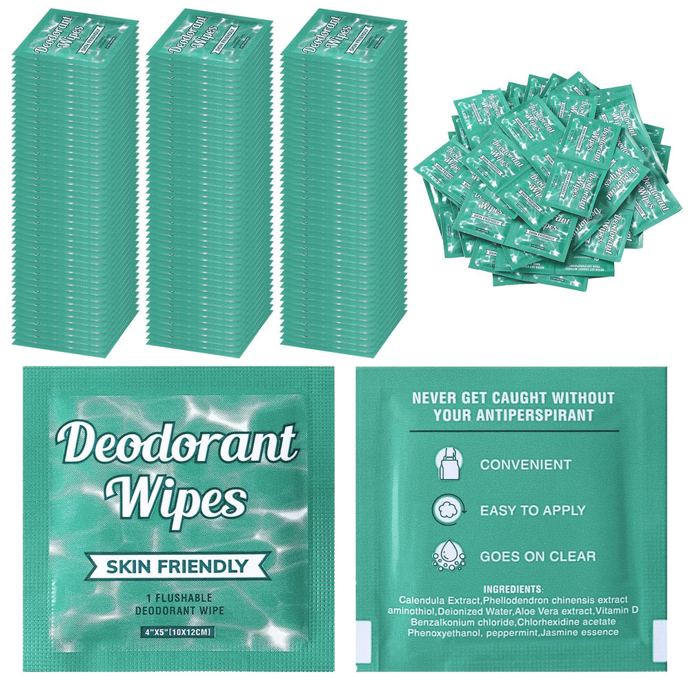 Timgle lingettes déodorantes – boîte de 100, pratique et prête à l’emploi