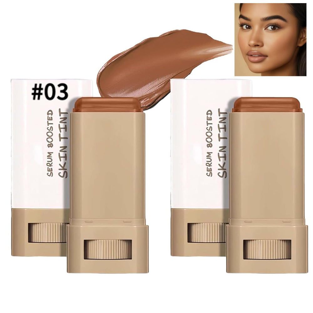 TIMLIFE stick fond de teint: application naturelle pour un teint homogène.