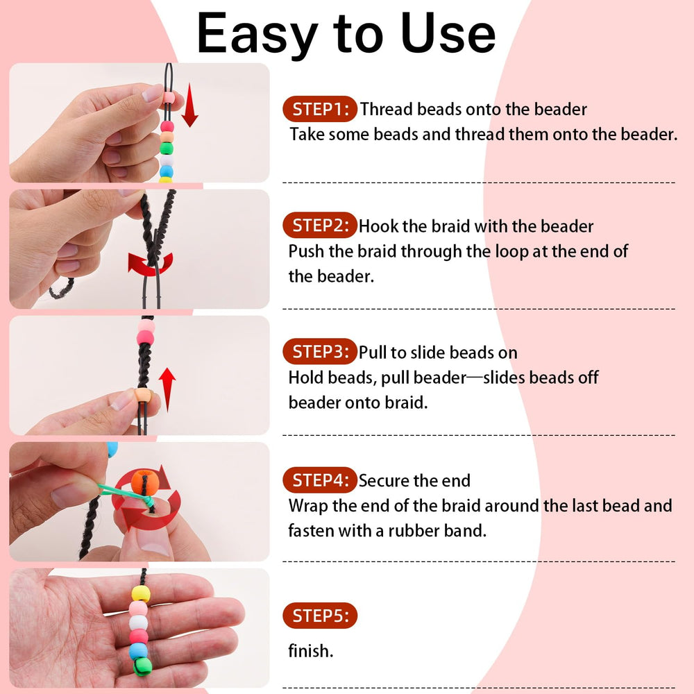 TINKRSTUFF bijoux cheveux: bracelets et colliers colorés pour personnaliser vos looks.