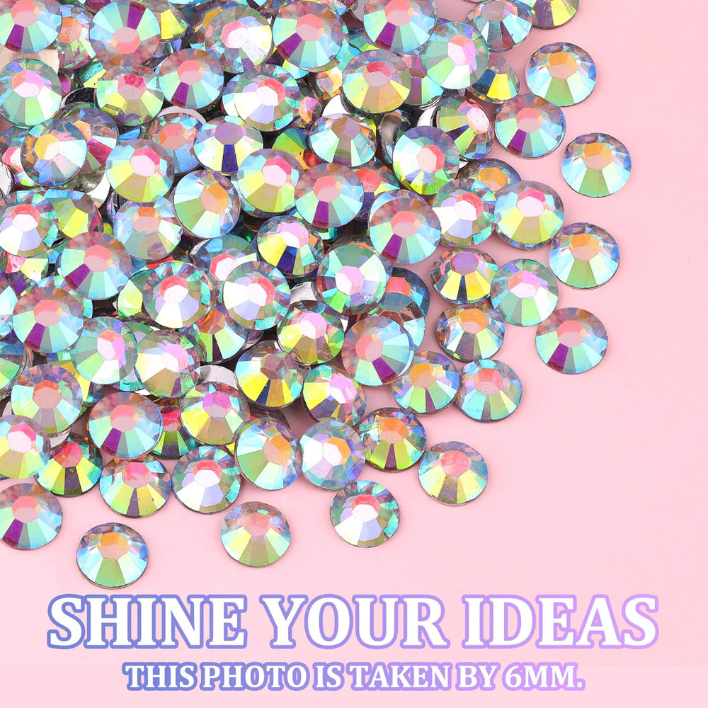 TINKRSTUFF colle B7000 pour strass, application claire et durable.