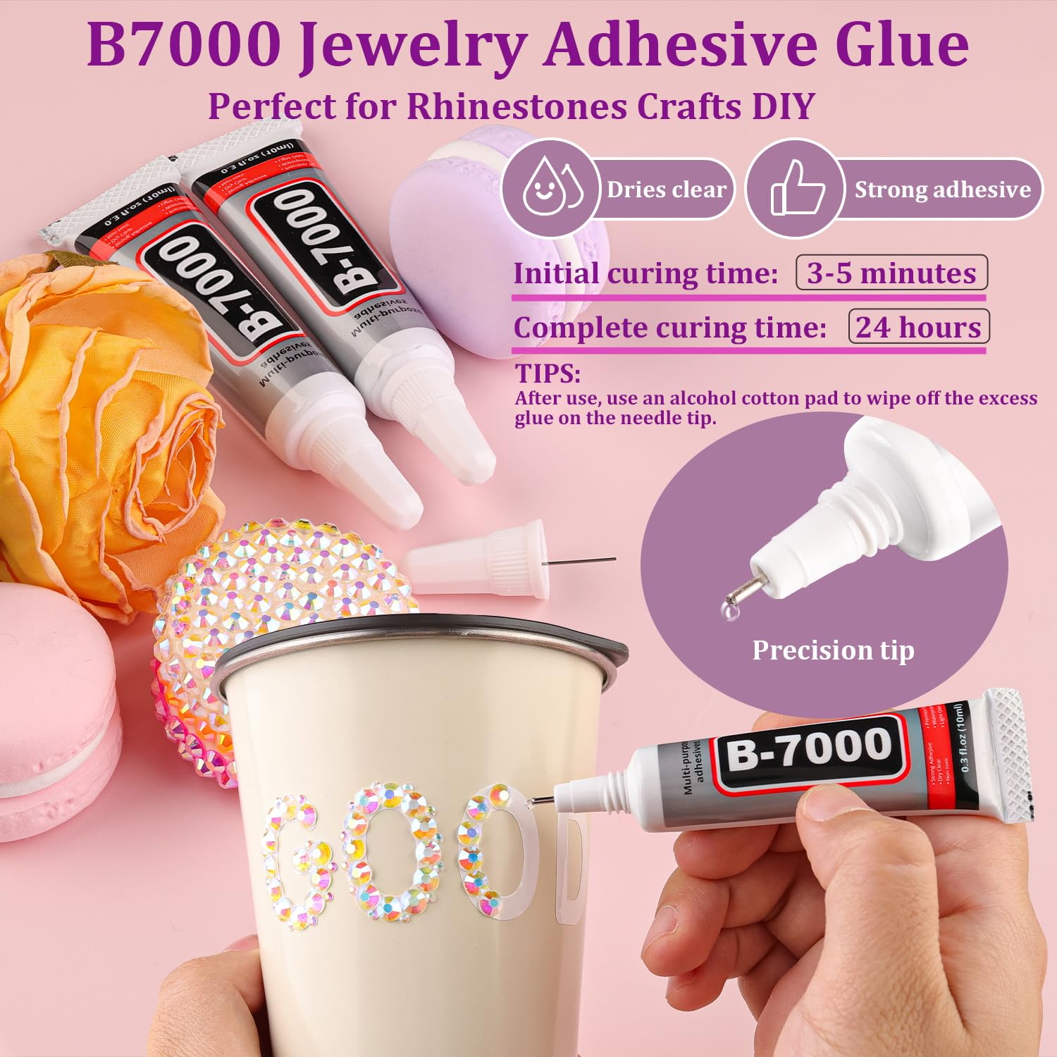 TINKRSTUFF paillettes résine AB 6 mm pour grands éclats décoratifs