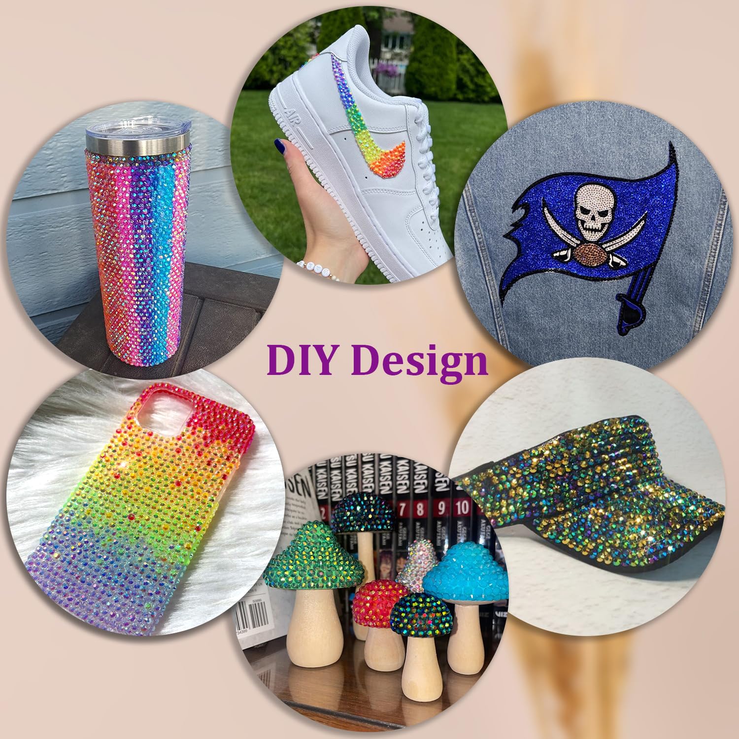 Strass irisés TINKRSTUFF pour des designs étincelants et irisés