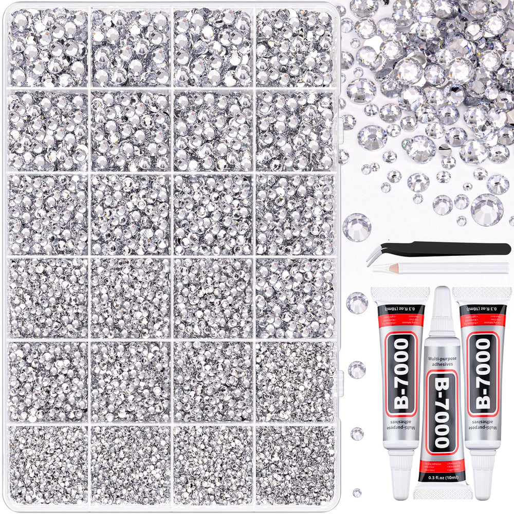 Gemme strass en résine transparente TINKRSTUFF pour projets diamant
