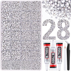 Cuiseur de strass TINKRSTUFF avec résine transparente et boîte à grilles pour pavage créatif