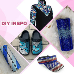 TINKRSTUFF stylo pique-strass, application nette et rapide.