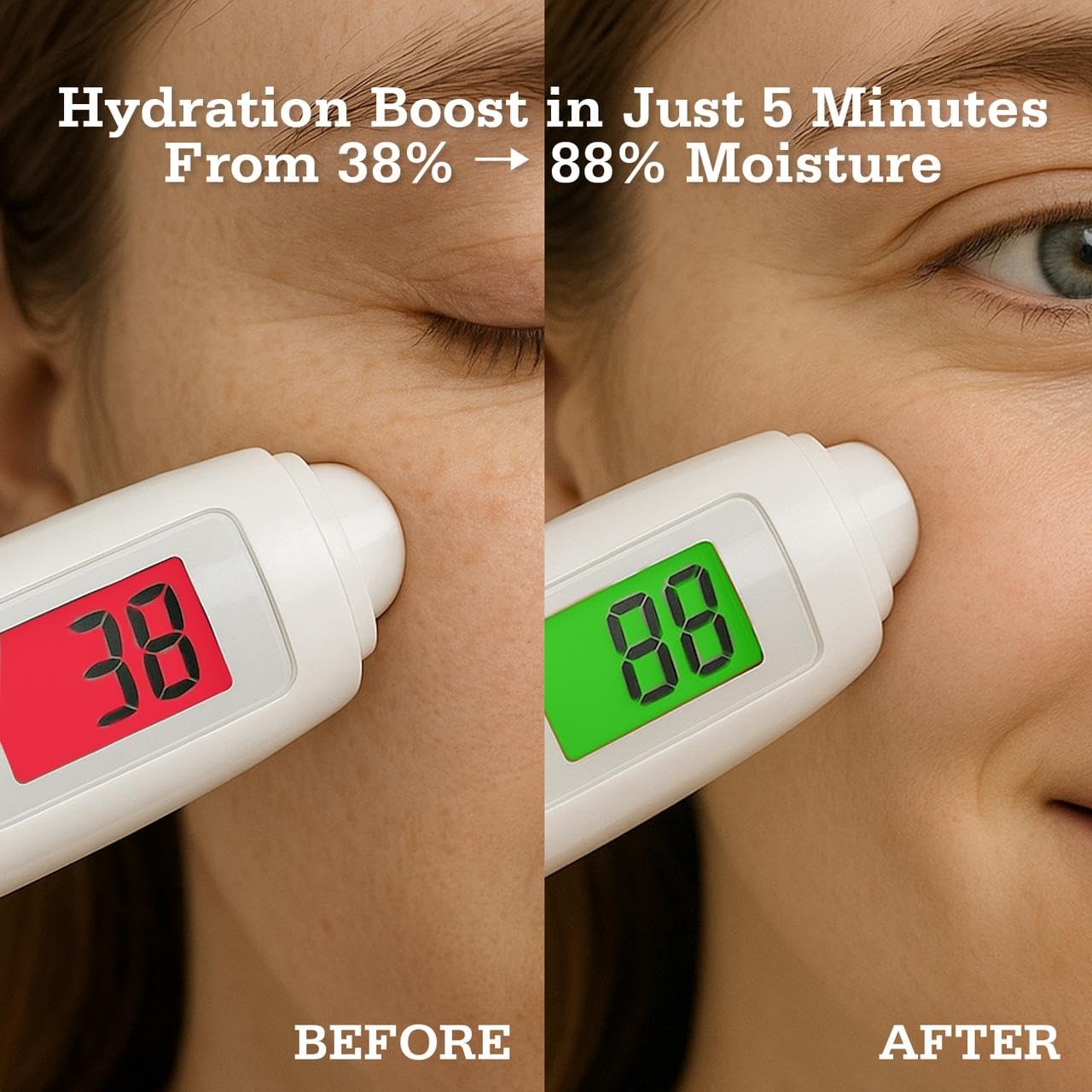 Patch hydrogel Tintark yeux sans alcool — usage quotidien sûr pour peaux sensibles.