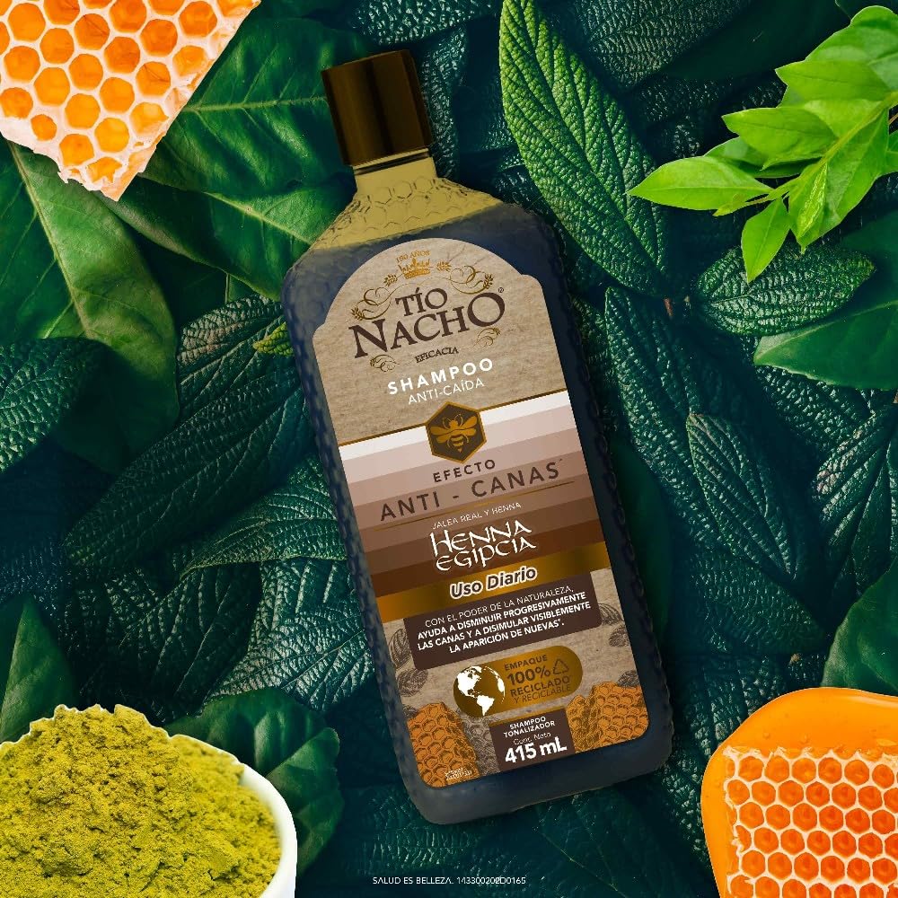 Cheveux propres et doux après l’utilisation du shampoo Tio Nacho Henna Egyptienne