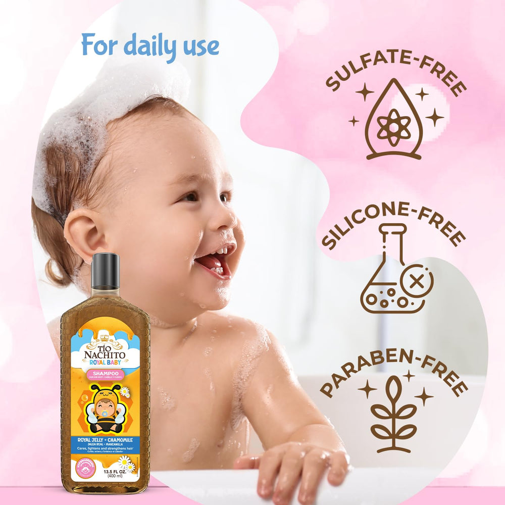 Test dermatologique du shampoing bébé Tio Nacho Royal.
