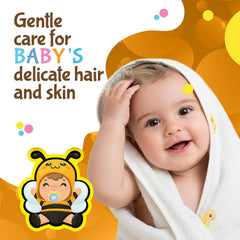Texture mousse onctueuse du shampoing Tio Nacho Royal pour bébés.
