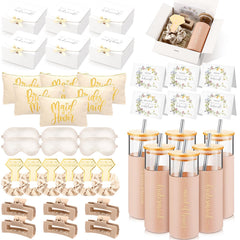 Coffret Tioncy Demoiselles d'honneur, cadeau coordonné pour remercier les participantes.