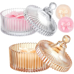 Tioncy grand pouf-poudre-corps pour une application douce et uniforme.