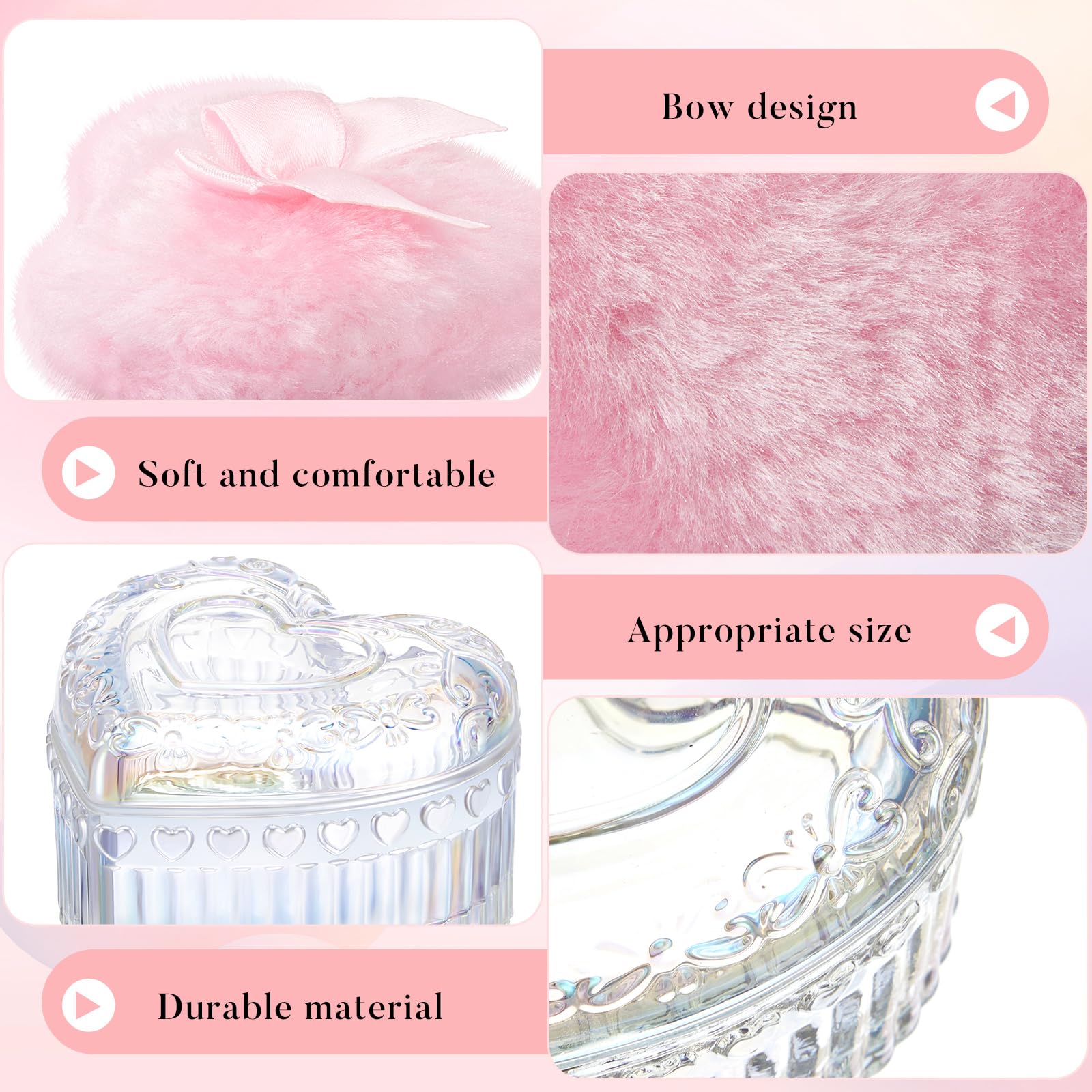 Pouf Tioncy avec nœud décoratif, toucher agréable.