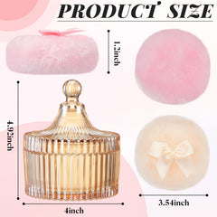 Puff-poudre corps velours Tioncy, texture douce pour poudrage ciblé.