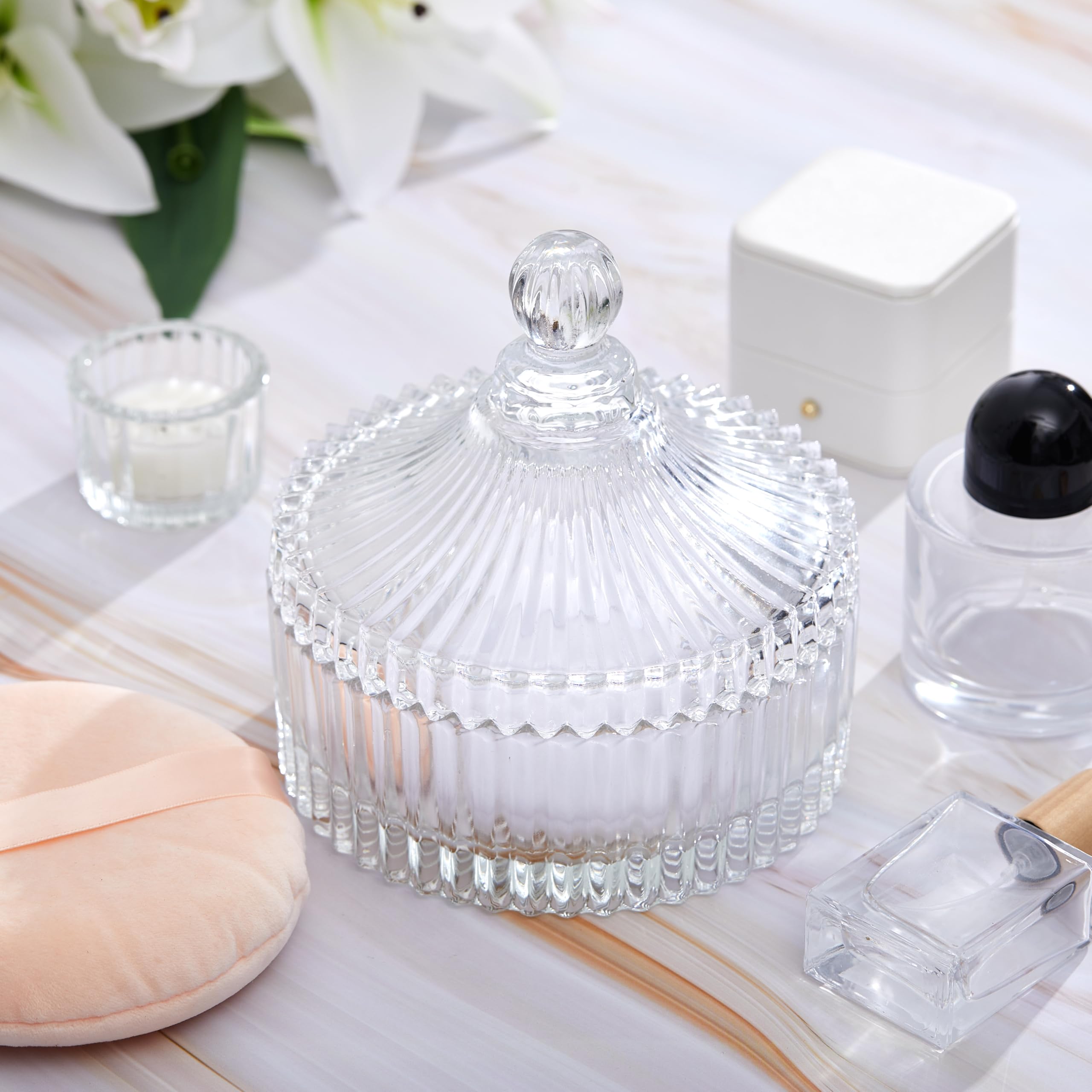 Tioncy Puff poudre extralarge, douceur et absorption.