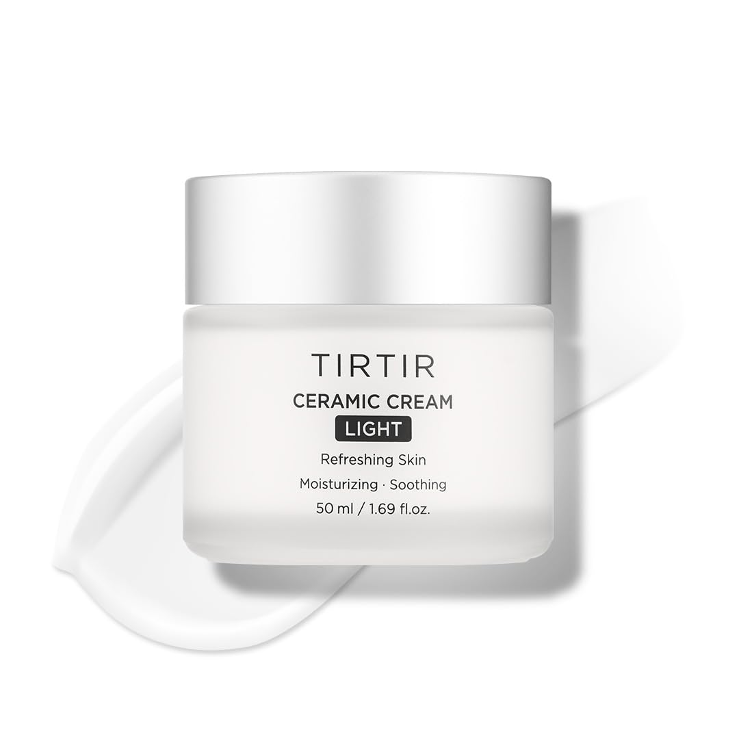TIRTIR Ceramic Cream Light - texture légère pour peau lumineuse et hydratée.