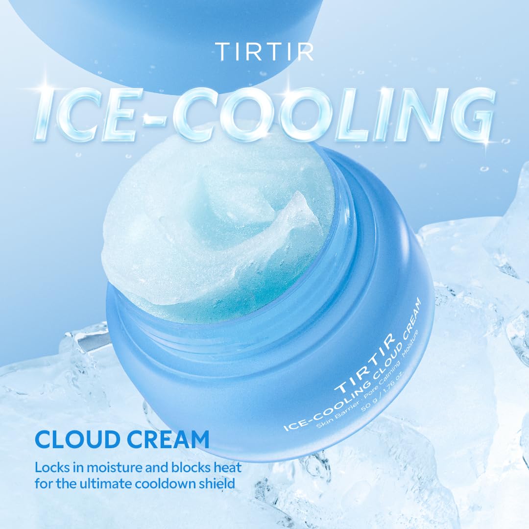 Texture légère de la Crème Nuage Rafraîchissante prête à hydrater durablement.