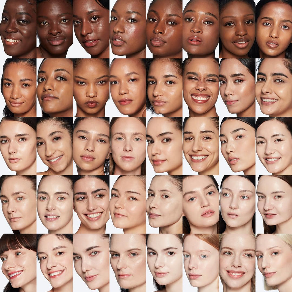 Couverture modulable du fond de teint coussin pour uniformiser la peau.