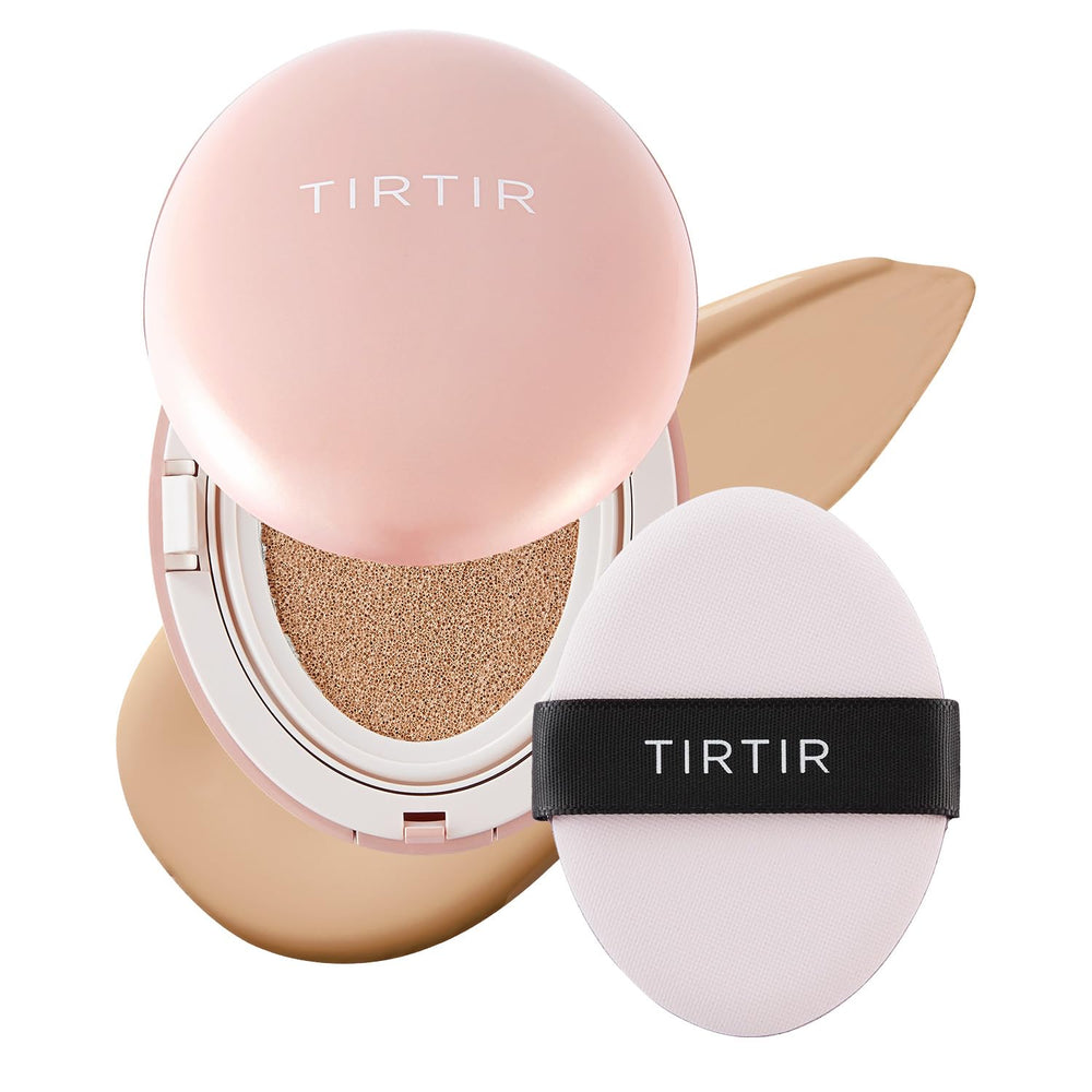 TIRTIR fond-de-teint cushion 24N Latte offre une couverture elevee pour un teint uniforme