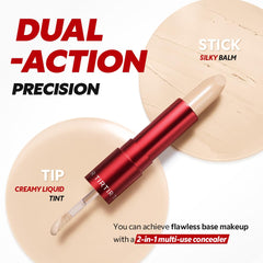 Concealer Glide&Hide couverture sans plis pour un fini net.