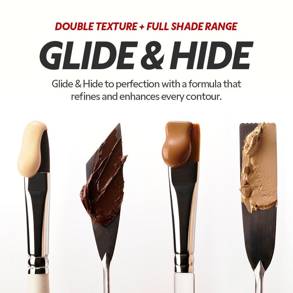 TIRTIR Glide&Hide testée sur peau sensible pour une tolérance potentielle.