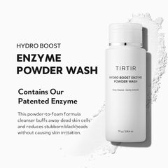 TIRTIR Hydro Boost Poudre Nettoyante texture mousse prête à se former