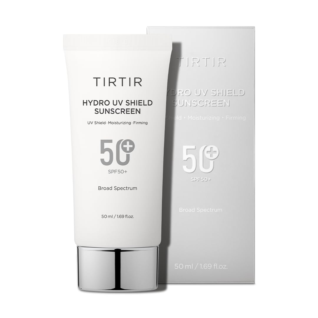 TIRTIR Hydro UV Shield – texture crème légère, application facile sans poids.
