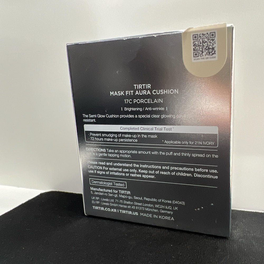 TIRTIR Mask Fit Aura Silver – format cushion compact et portable.