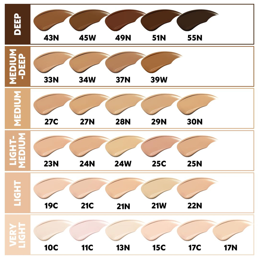 Texture semi-matte TIRTIR sur peau, sensation légère et confortable