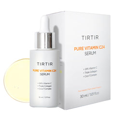 Sérum TIRTIR Pure Vitamin C 24% visuel: bouteille prête pour l’application.