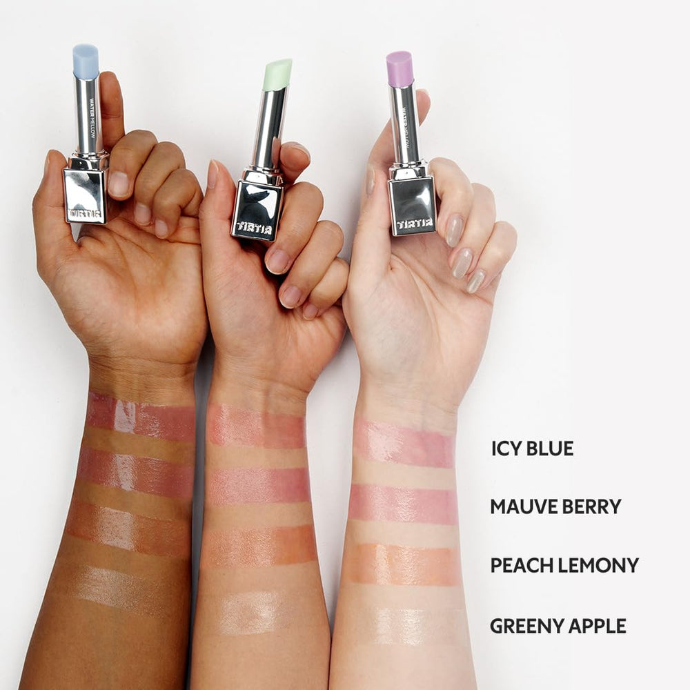 TIRTIR Water Mellow Lip Balm formula highlights avocado oil as a key nourishing ingredient.