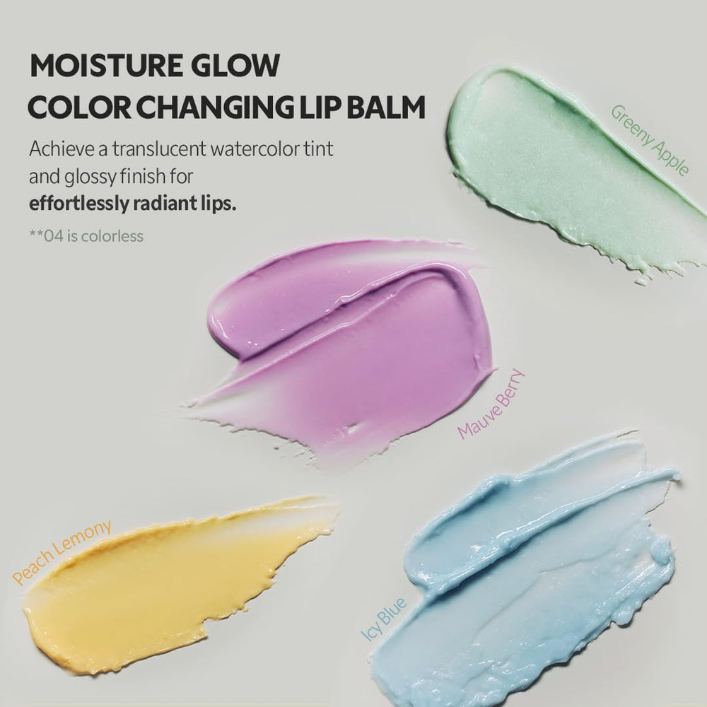 TIRTIR Water Mellow lip balm provides a sheer glossy finish on lips.