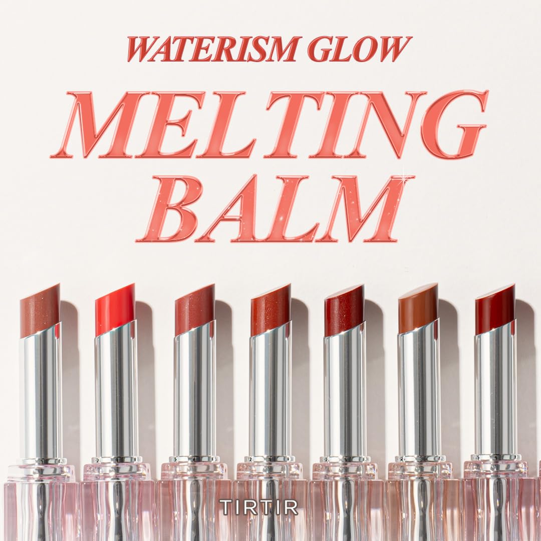 TIRTIR Waterism Glow Melting Balm nuancier Mauve Rose, couleur naturelle.