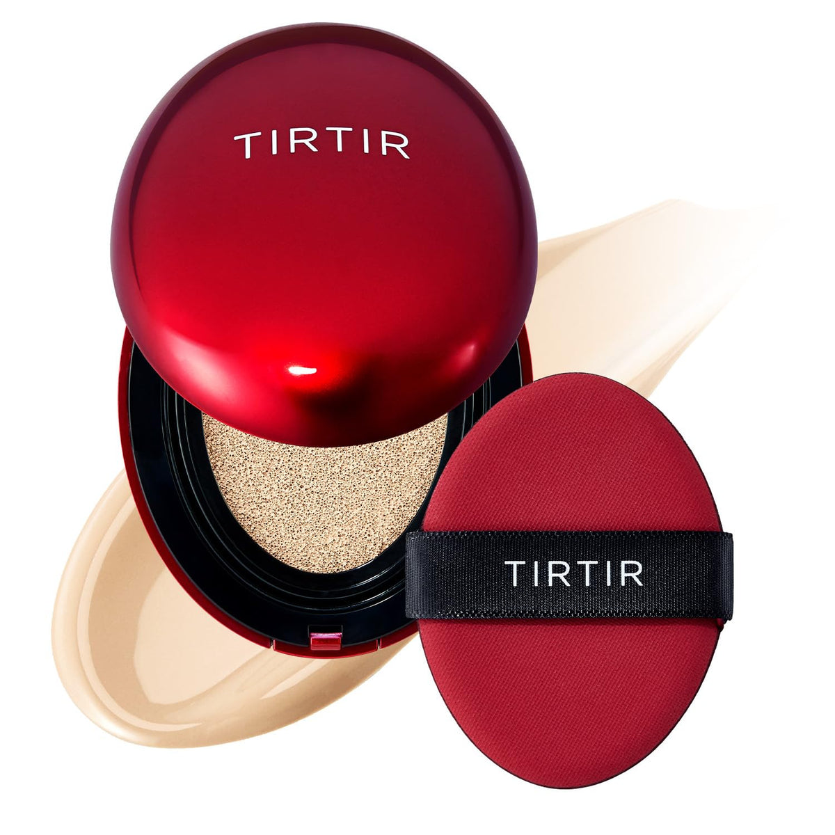 TIRTIR Masque Fit Red Cushion dans sa boîte, prêt à tester rapidement.