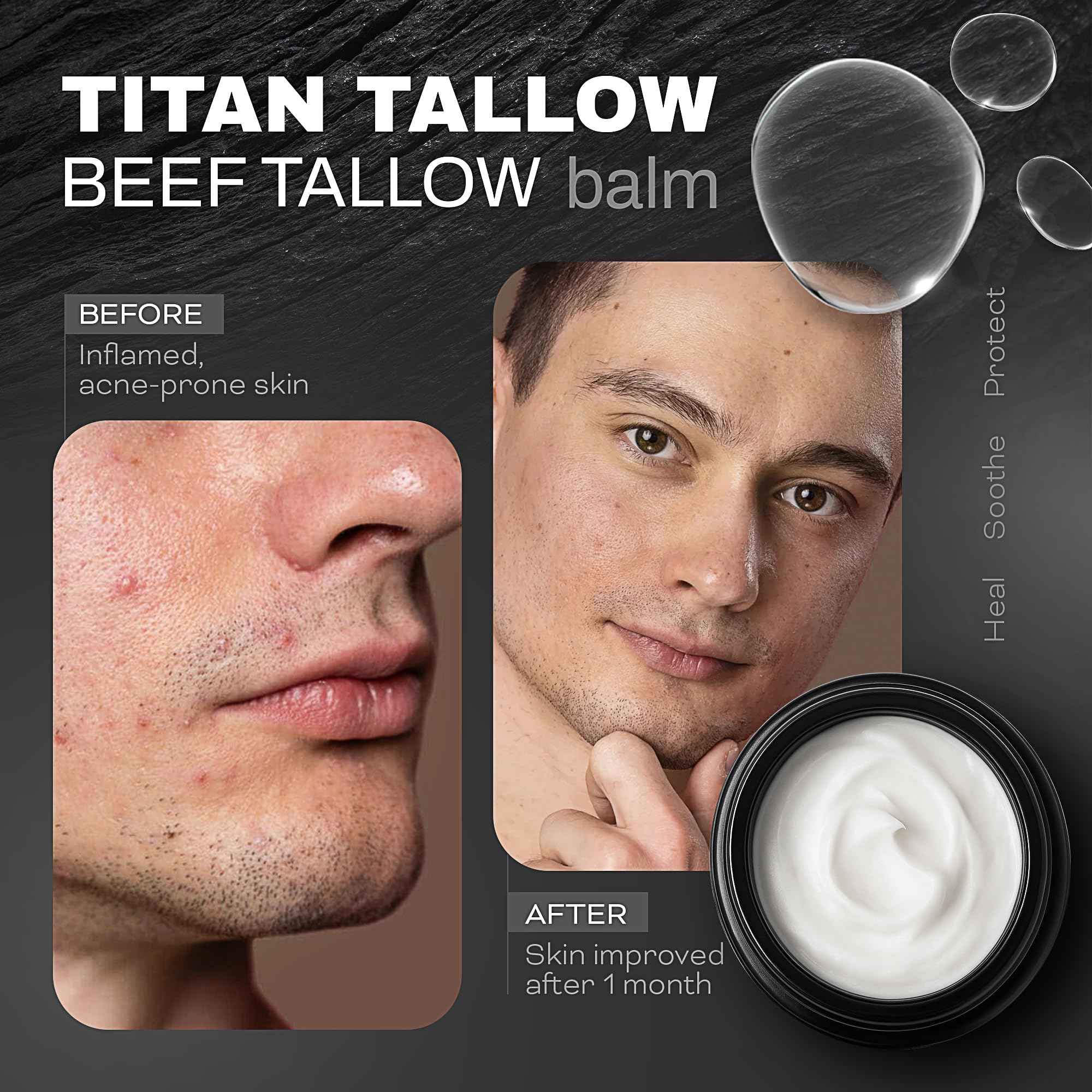 Titan Tallow magnesium intégré, soutien potentiel à la détente musculaire nocturne