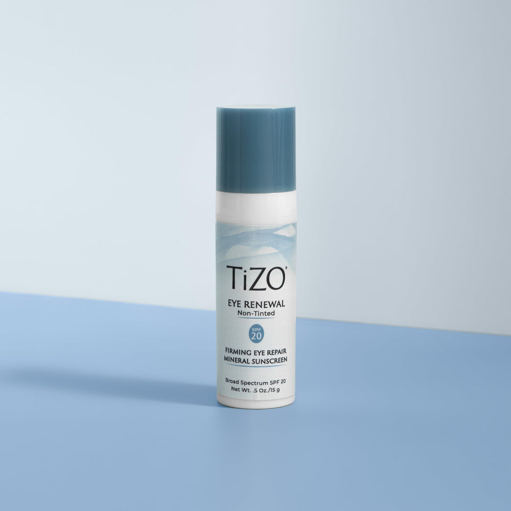 TIZO Rénovation du Regard SPF20 – Application douce autour des yeux.