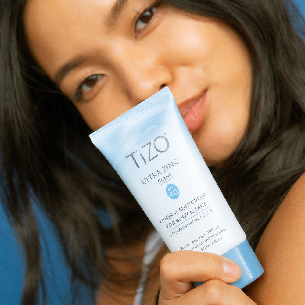 TIZO Ultra Zinc Écran Solaire apparence naturelle: ajustement discret pour usage quotidien.