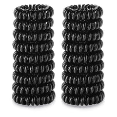 Set d'attaches spirales TIZZYT pour cheveux noirs, sans dommages et sans casse