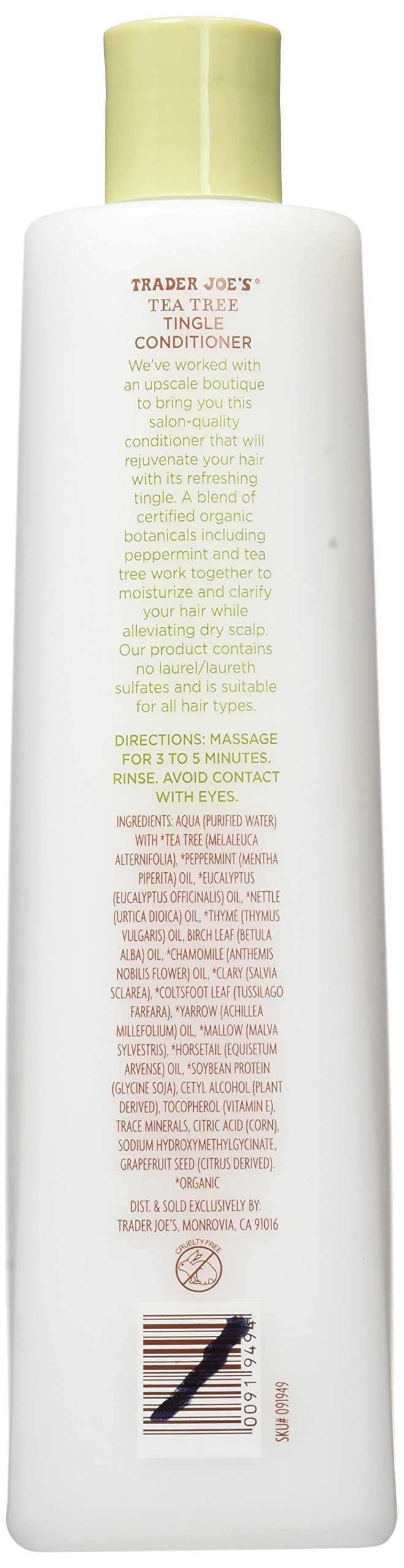 TJ's Tea Tree Tingle: pack de 2, option économique pour la routine capillaire