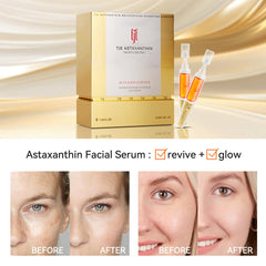 Ampoules hyaluronique et astaxanthine TJE, hydratation rapide