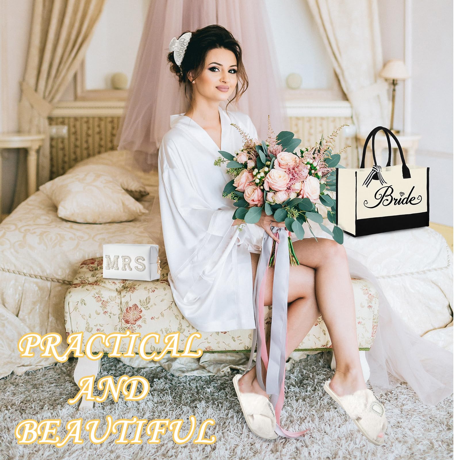Tkifoda Accessoires mariée assortis, pour une allure harmonieuse.