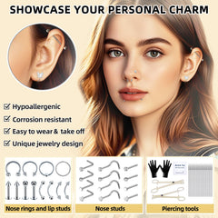 TKKUY aiguilles piercing 12G-20G, précision et sécurité en pratique.