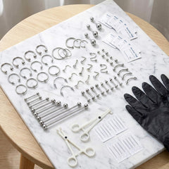 TKKUY bagues et anneaux pour nez et oreilles, style polyvalent.